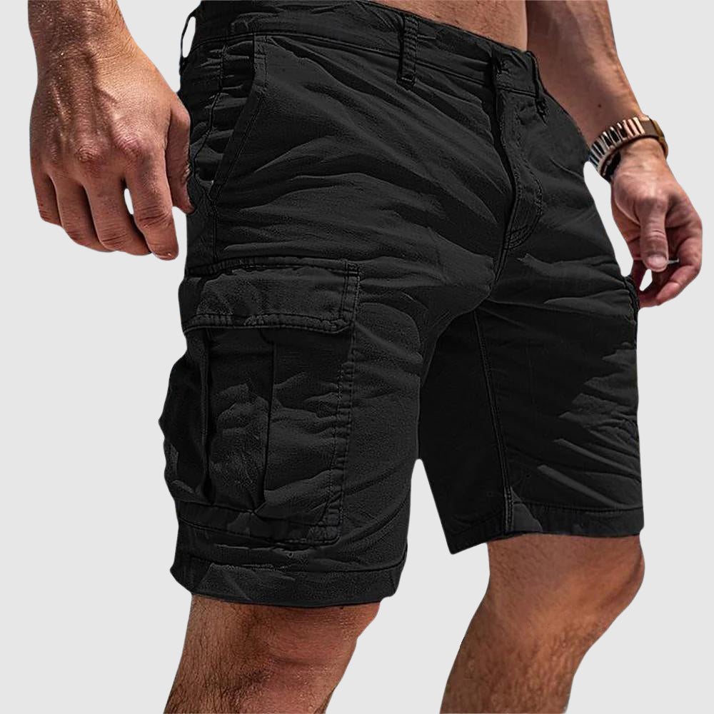 Knielange Herren-Cargoshorts