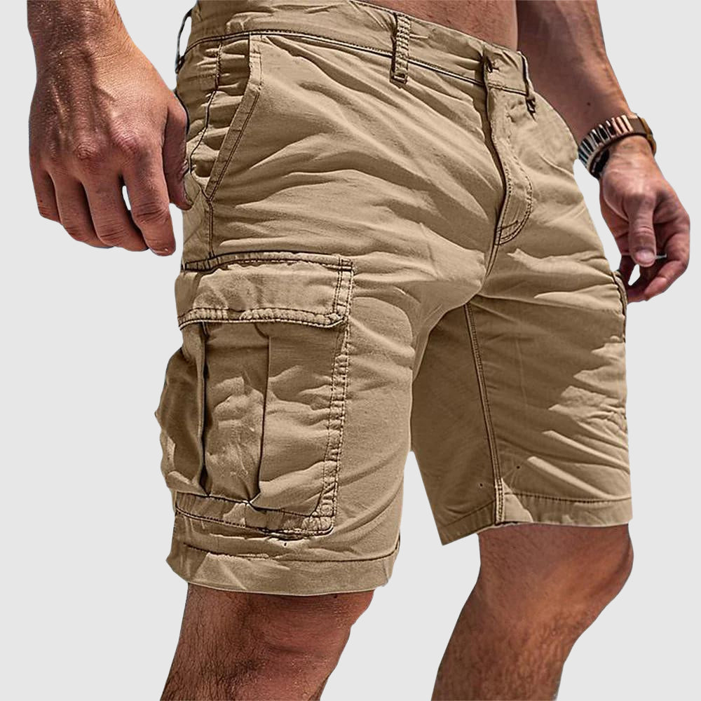 Knielange Herren-Cargoshorts