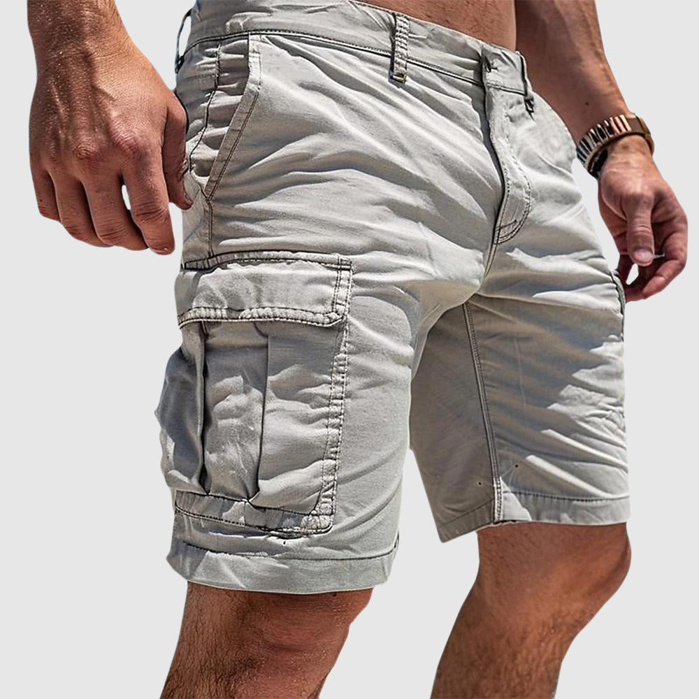 Knielange Herren-Cargoshorts