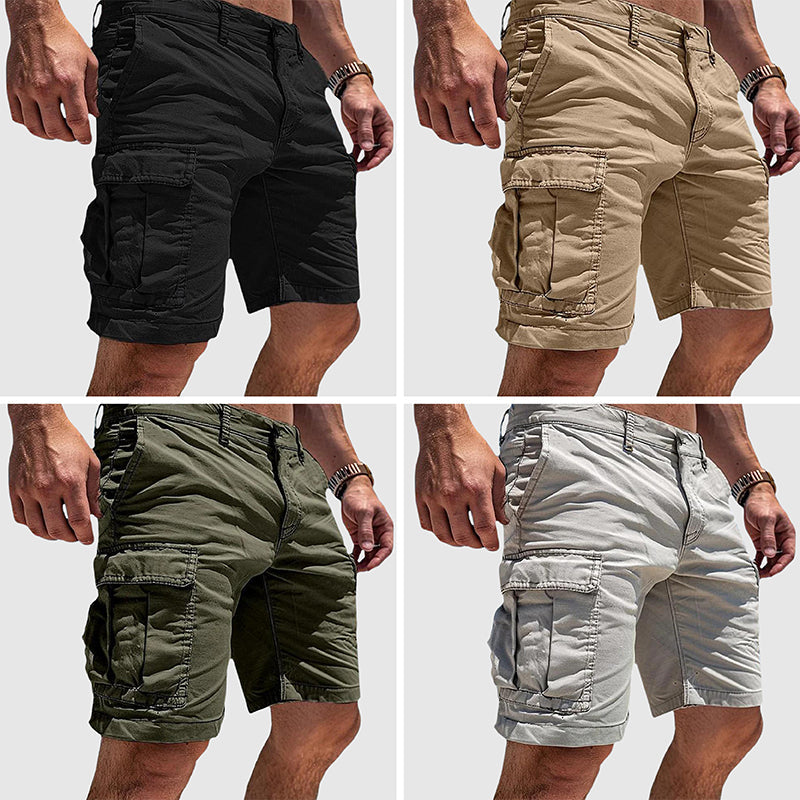 Knielange Herren-Cargoshorts