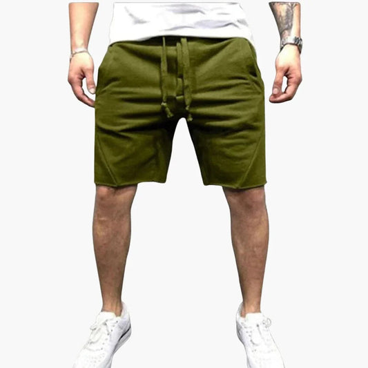 Knielange Herren-Shorts mit Kordelzug für den Sommer