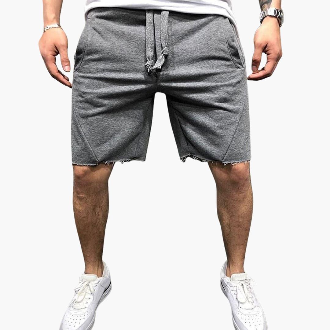 Knielange Herren-Shorts mit Kordelzug für den Sommer