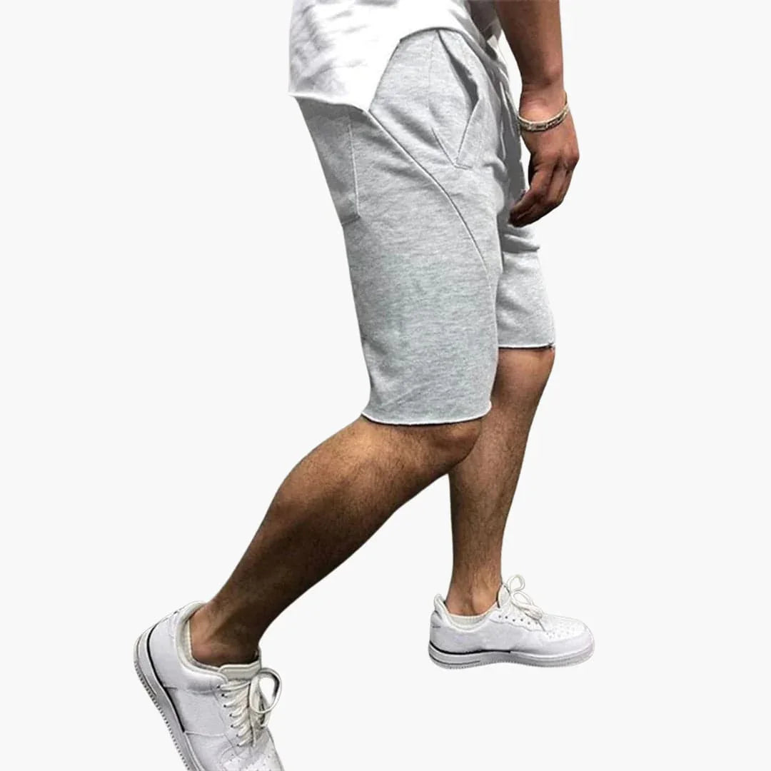 Knielange Herren-Shorts mit Kordelzug für den Sommer