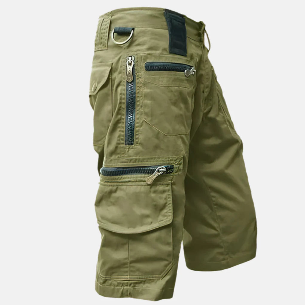 Knielange Herren-Utility-Cargoshorts