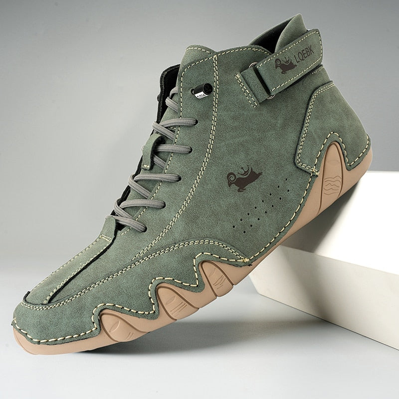 Komfortable, rutschfeste Barfußschuhe aus Echtleder (Unisex)