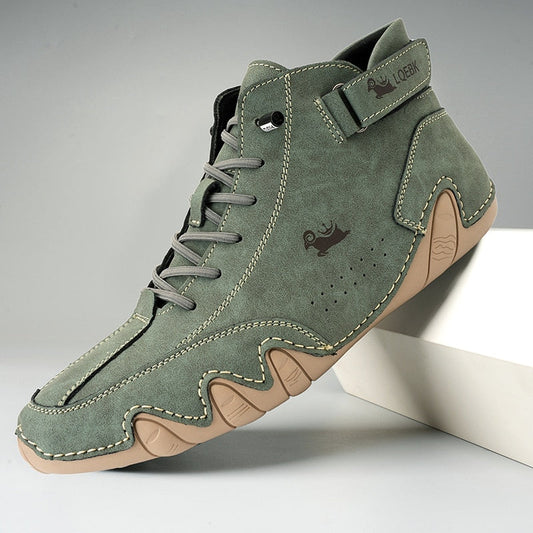 Komfortable, rutschfeste Barfußschuhe aus Echtleder (Unisex)