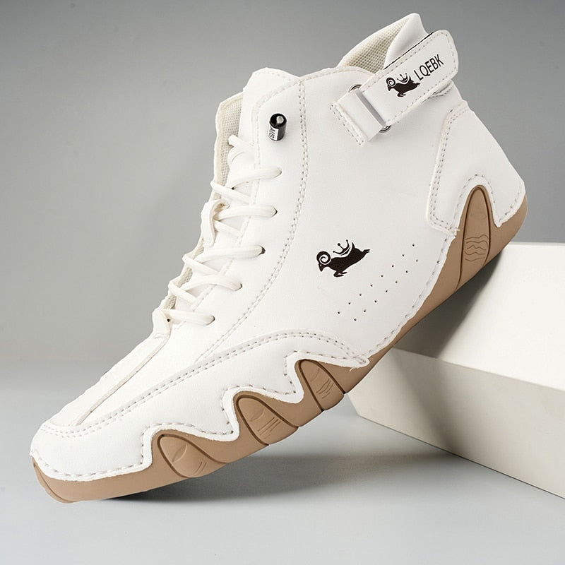 Komfortable, rutschfeste Barfußschuhe aus Echtleder (Unisex)