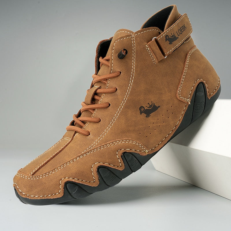 Komfortable, rutschfeste Barfußschuhe aus Echtleder (Unisex)