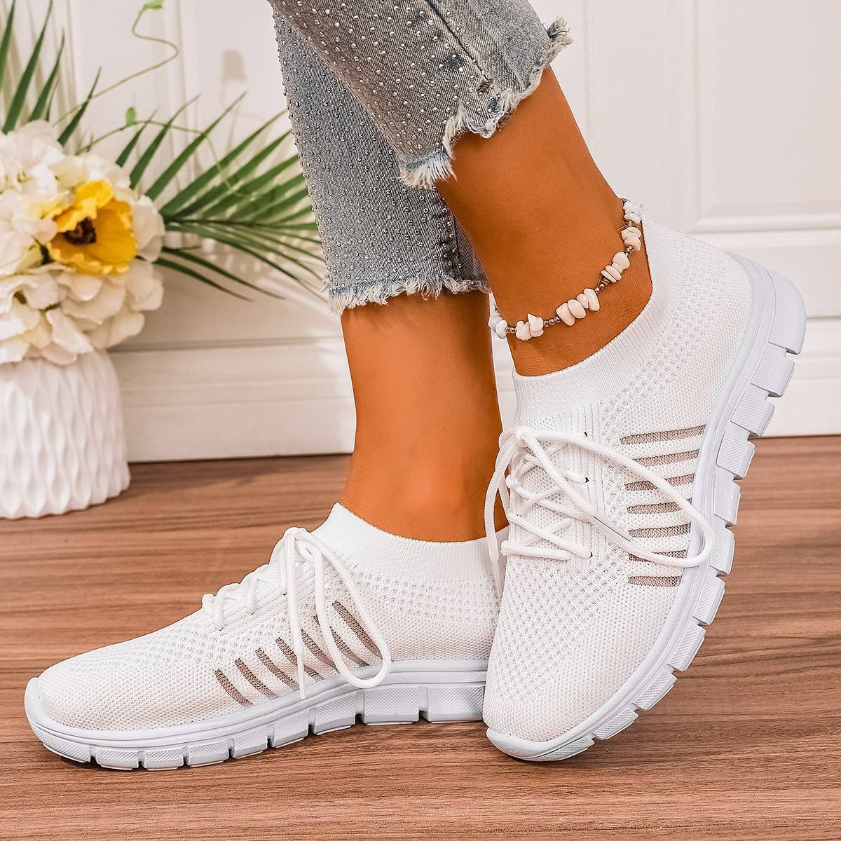 Kompakter Damen-Sneaker