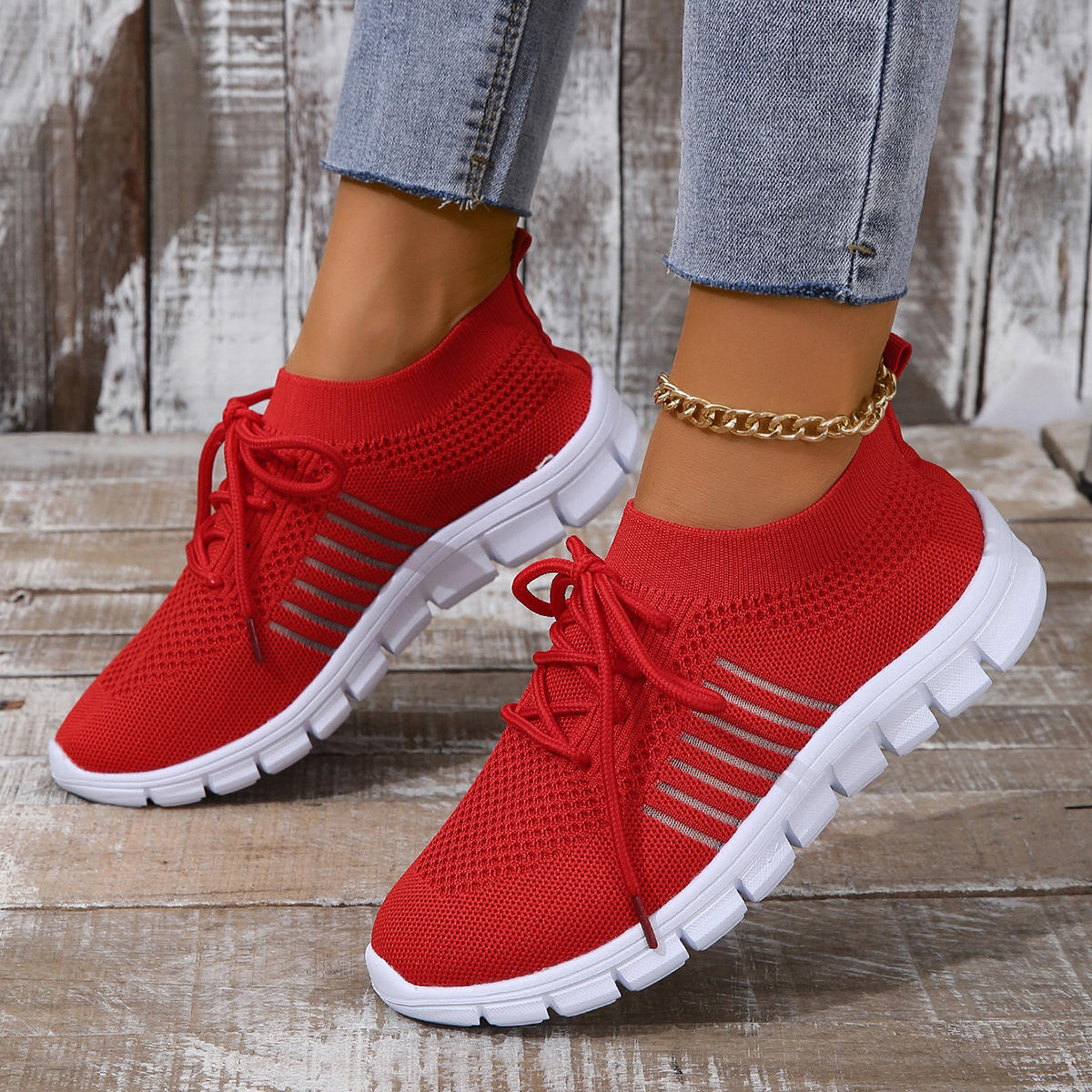 Kompakter Damen-Sneaker