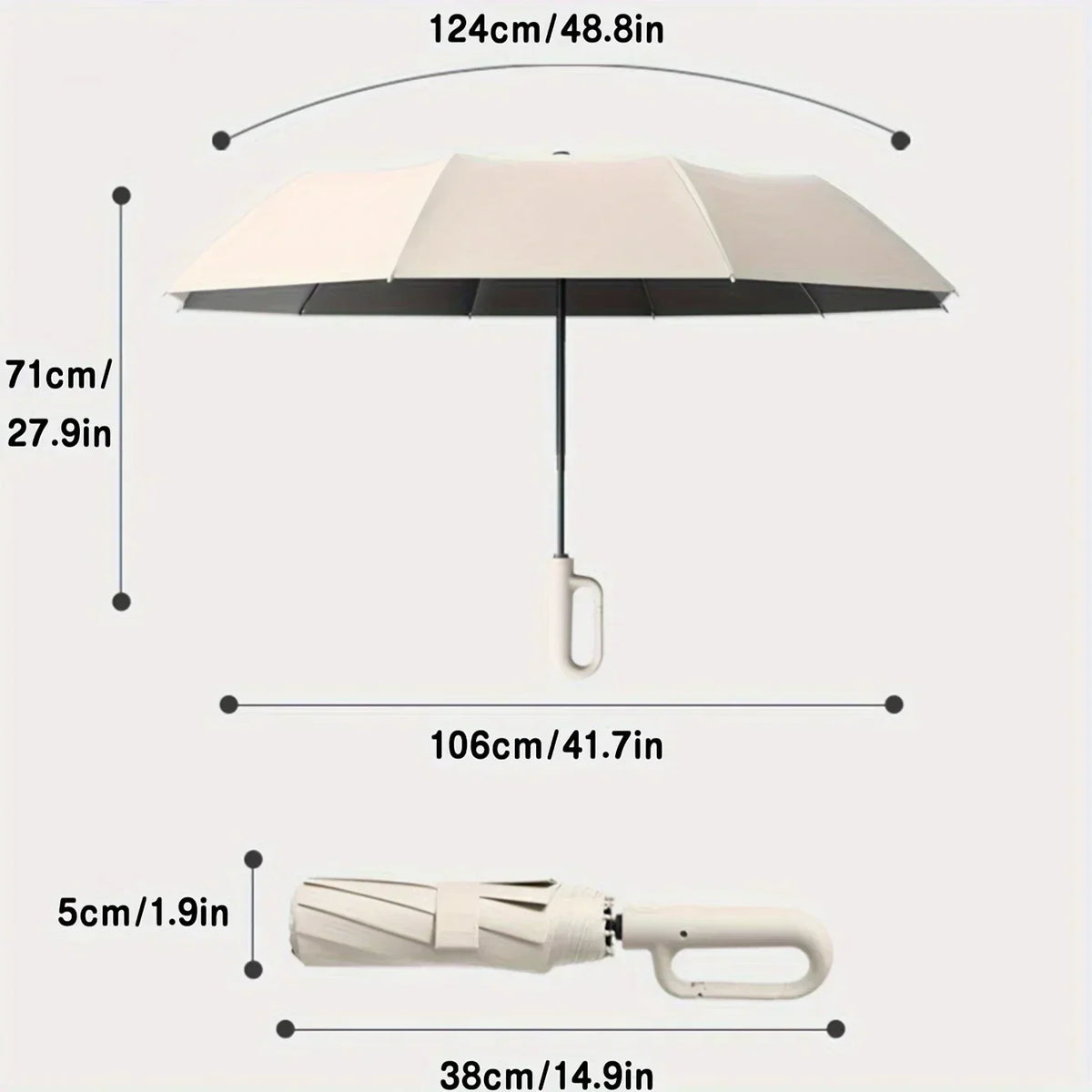 Kompakter Taschenschirm