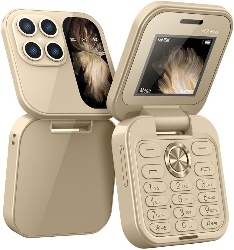 Kompaktes Mini-Telefon mit Dual-SIM und HD-Kamera – leicht und funktional