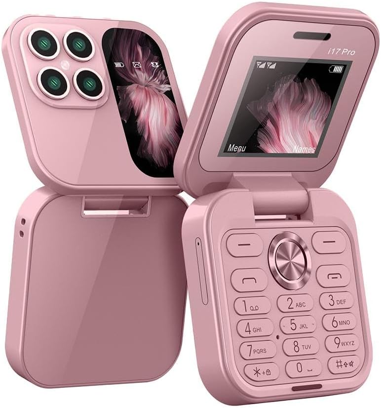 Kompaktes Mini-Telefon mit Dual-SIM und HD-Kamera – leicht und funktional