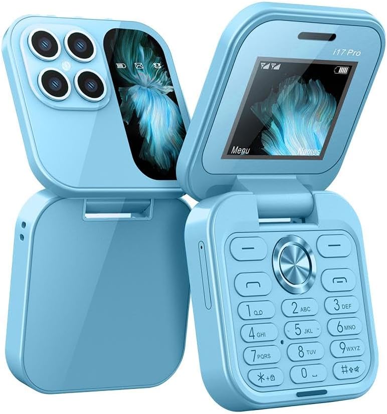 Kompaktes Mini-Telefon mit Dual-SIM und HD-Kamera – leicht und funktional