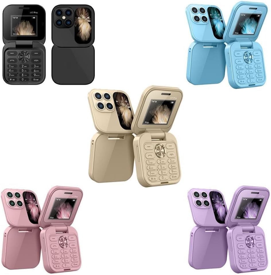 Kompaktes Mini-Telefon mit Dual-SIM und HD-Kamera – leicht und funktional