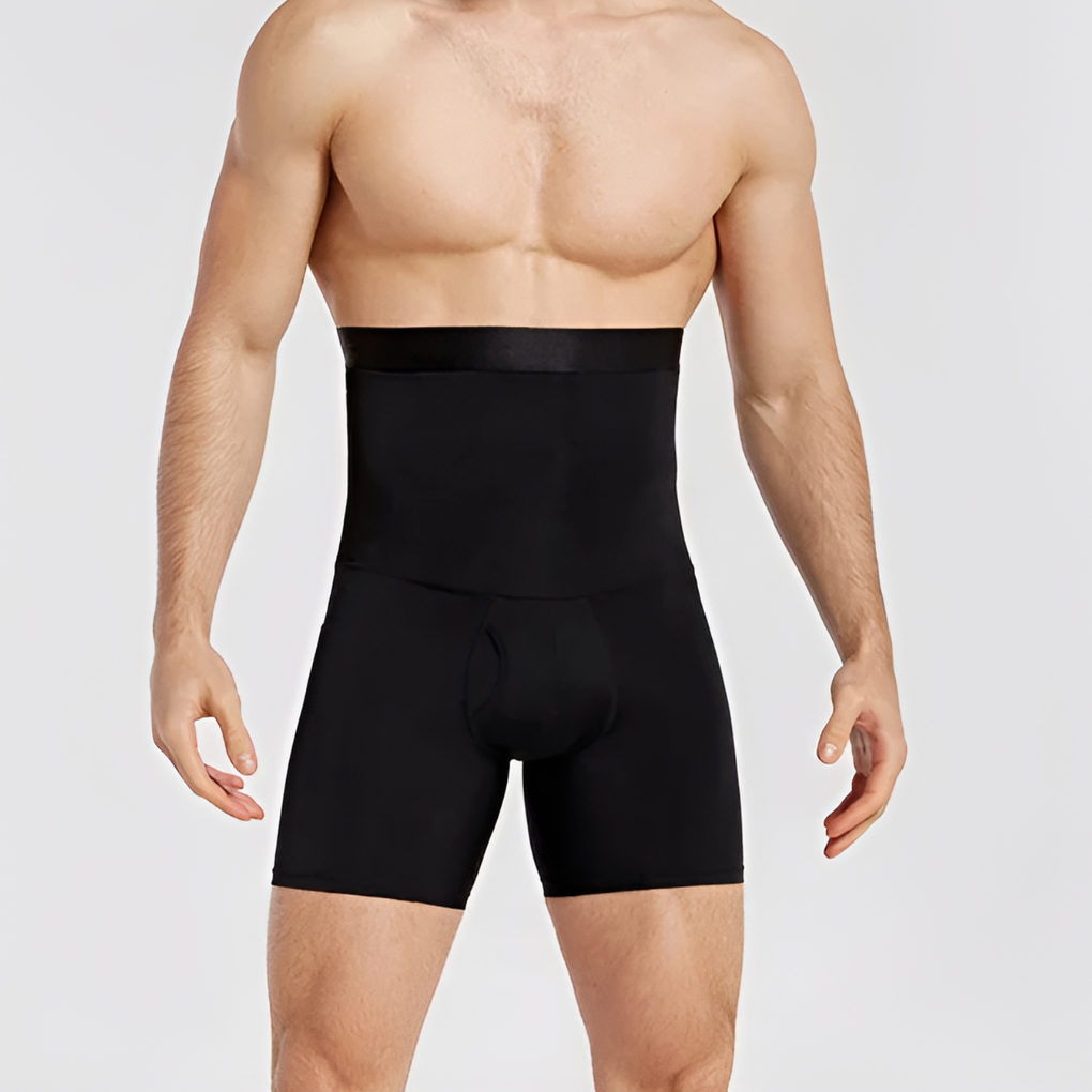 Kompressions-Shorts mit hohem Bund für Herren