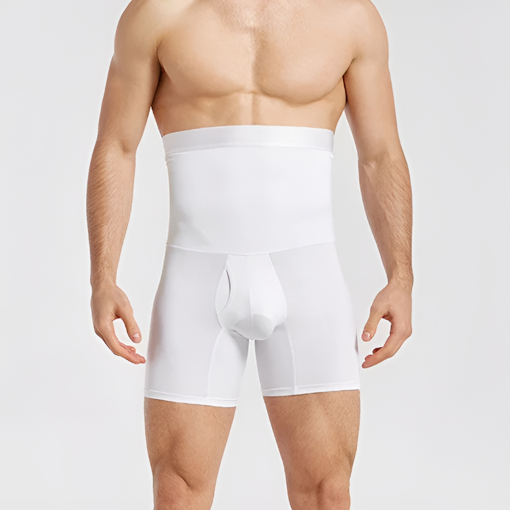 Kompressions-Shorts mit hohem Bund für Herren