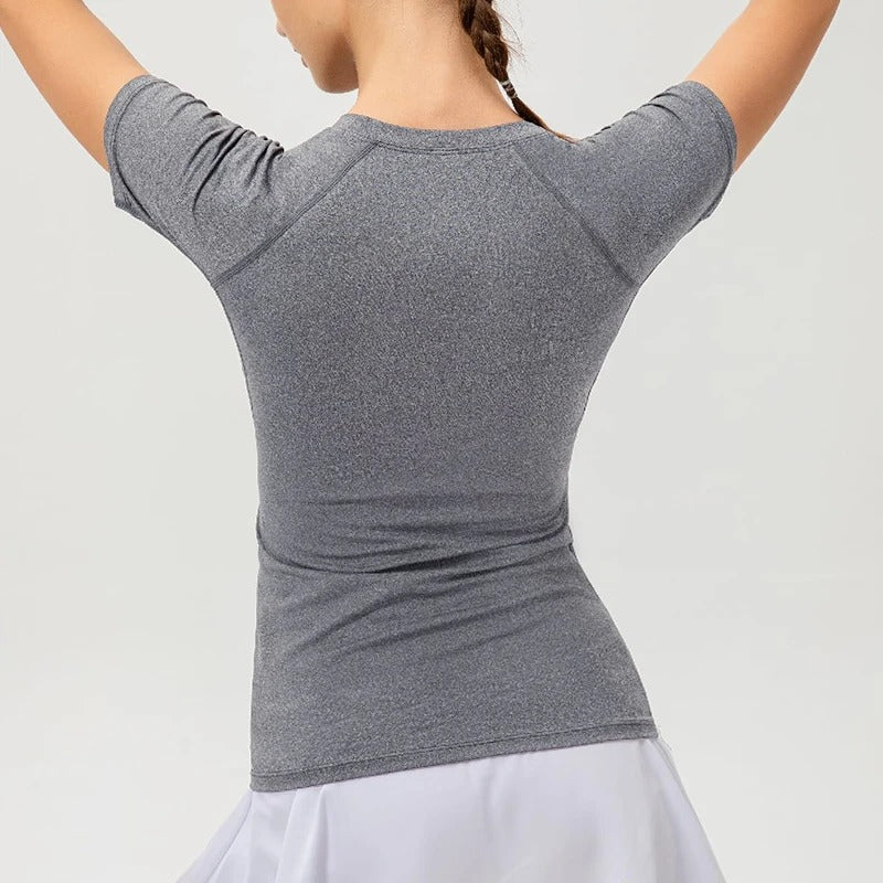 Kompressions-Trainingsshirt für Damen