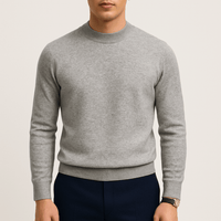 Körpernah geschnittener Herrenpullover