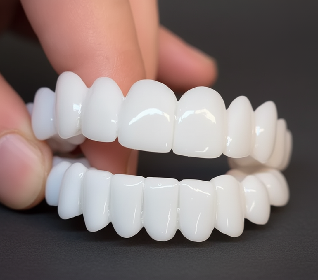 Kosmetische Snap-on-Veneers – Sofortige Lächeln-Abdeckung bei Unvollkommenheiten