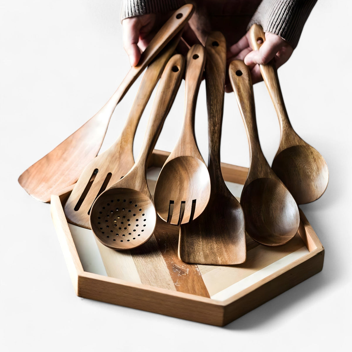 Küchenhelfer-Set aus Holz | Nachhaltig und elegant