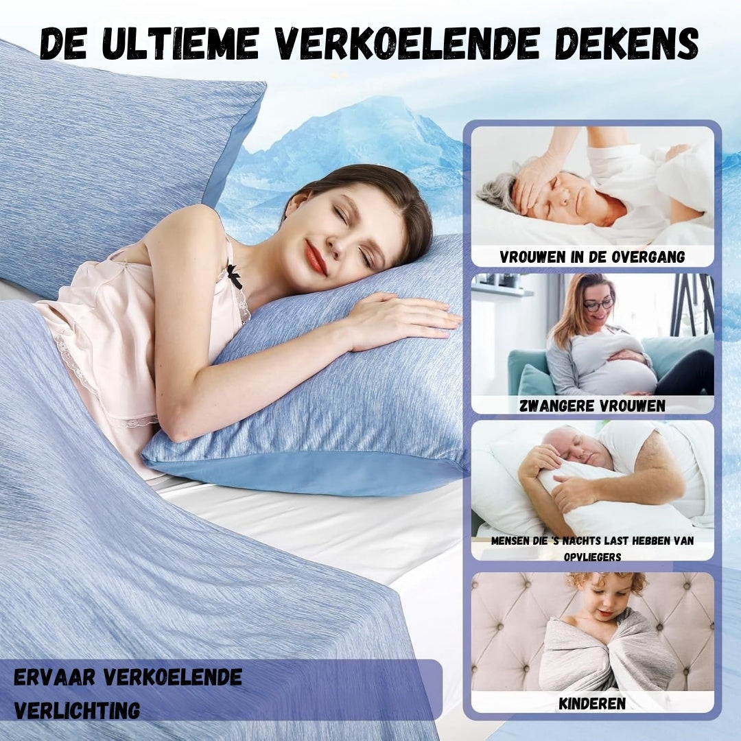 Kühldecke - Doppelseitige kühlende Sommerdecke