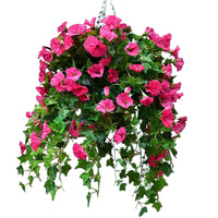 Künstliche Trichterwinden-Blumen zur Innen- und Außendekoration