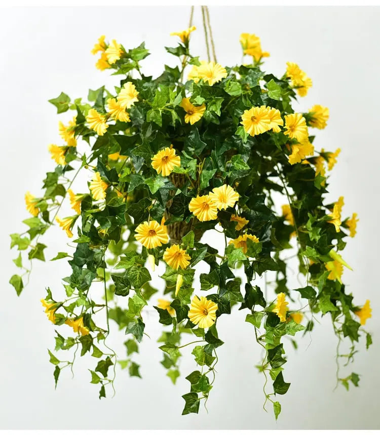 Künstliche Trichterwinden-Blumen zur Innen- und Außendekoration