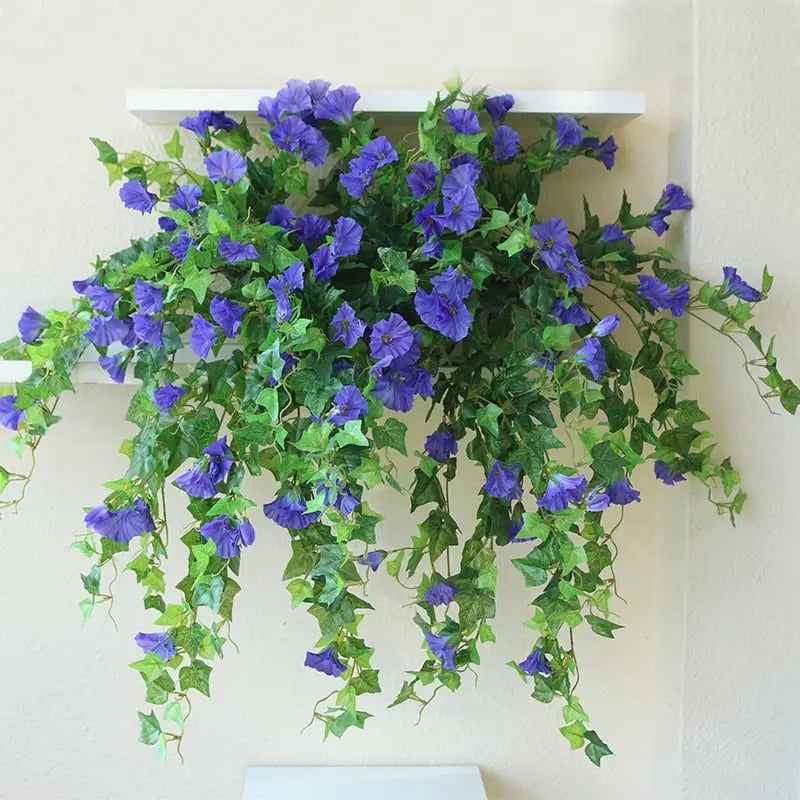 Künstliche Trichterwinden-Blumen zur Innen- und Außendekoration