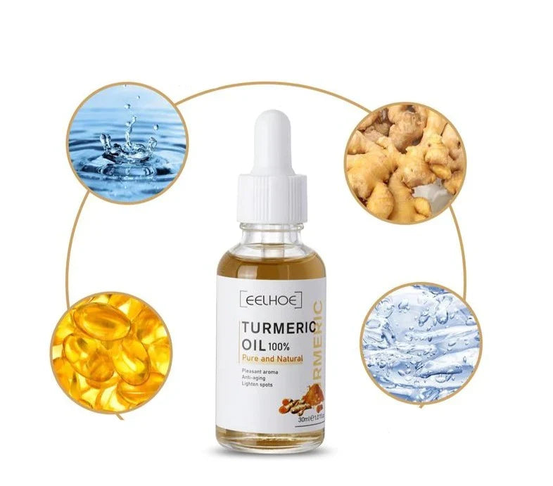 Kurkuma-Serum gegen dunkle Flecken mit aufhellender Wirkung