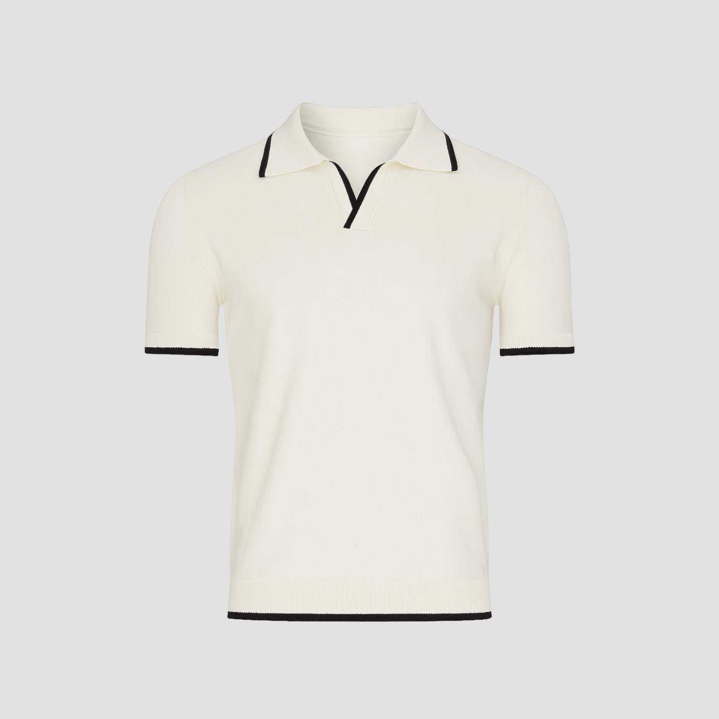 Kurzärmeliges Poloshirt im Slim Fit