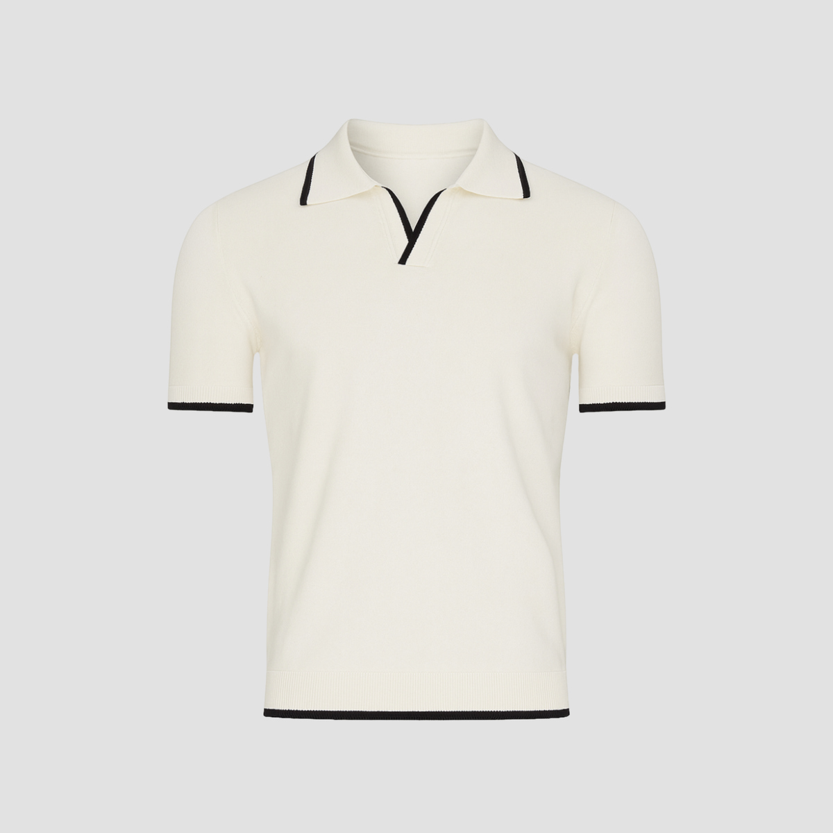 Kurzärmeliges Poloshirt im Slim Fit