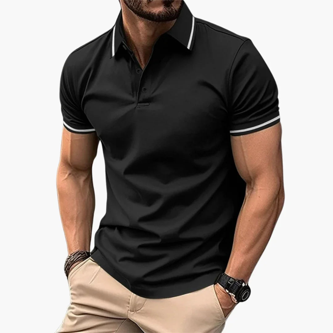 Kurzärmliges Herren-Poloshirt – Legere Mode