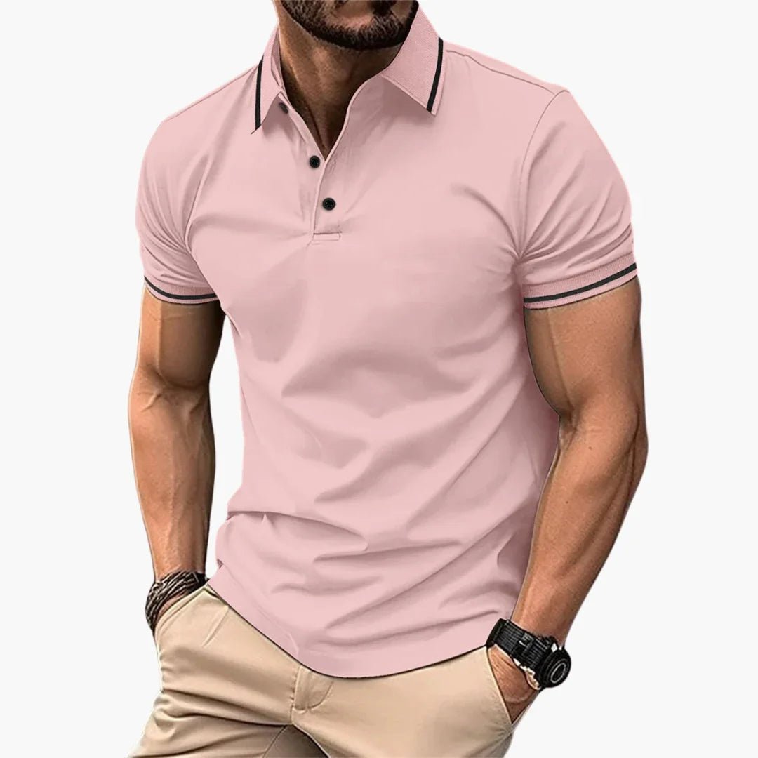Kurzärmliges Herren-Poloshirt – Legere Mode