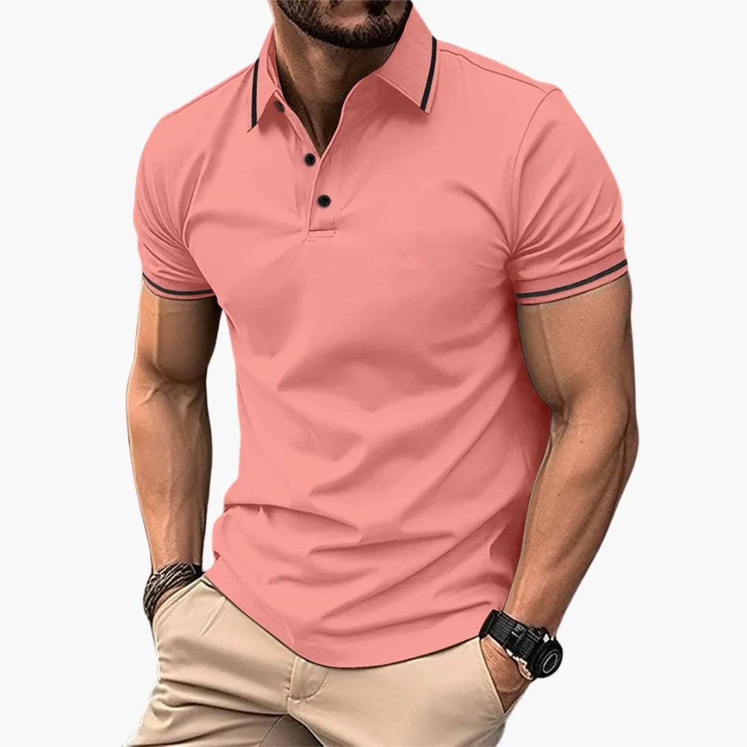 Kurzärmliges Herren-Poloshirt – Legere Mode