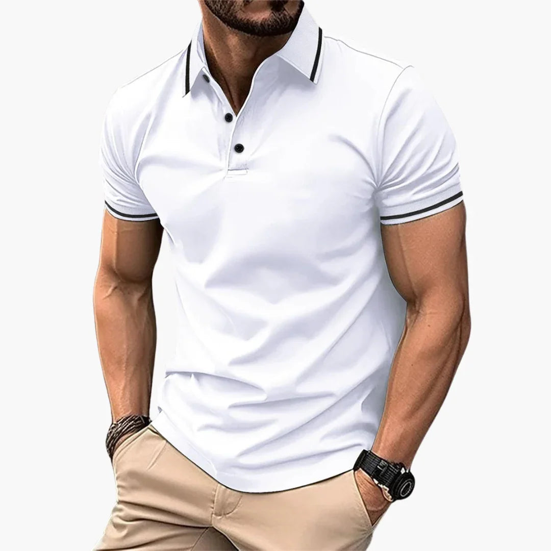 Kurzärmliges Herren-Poloshirt – Legere Mode