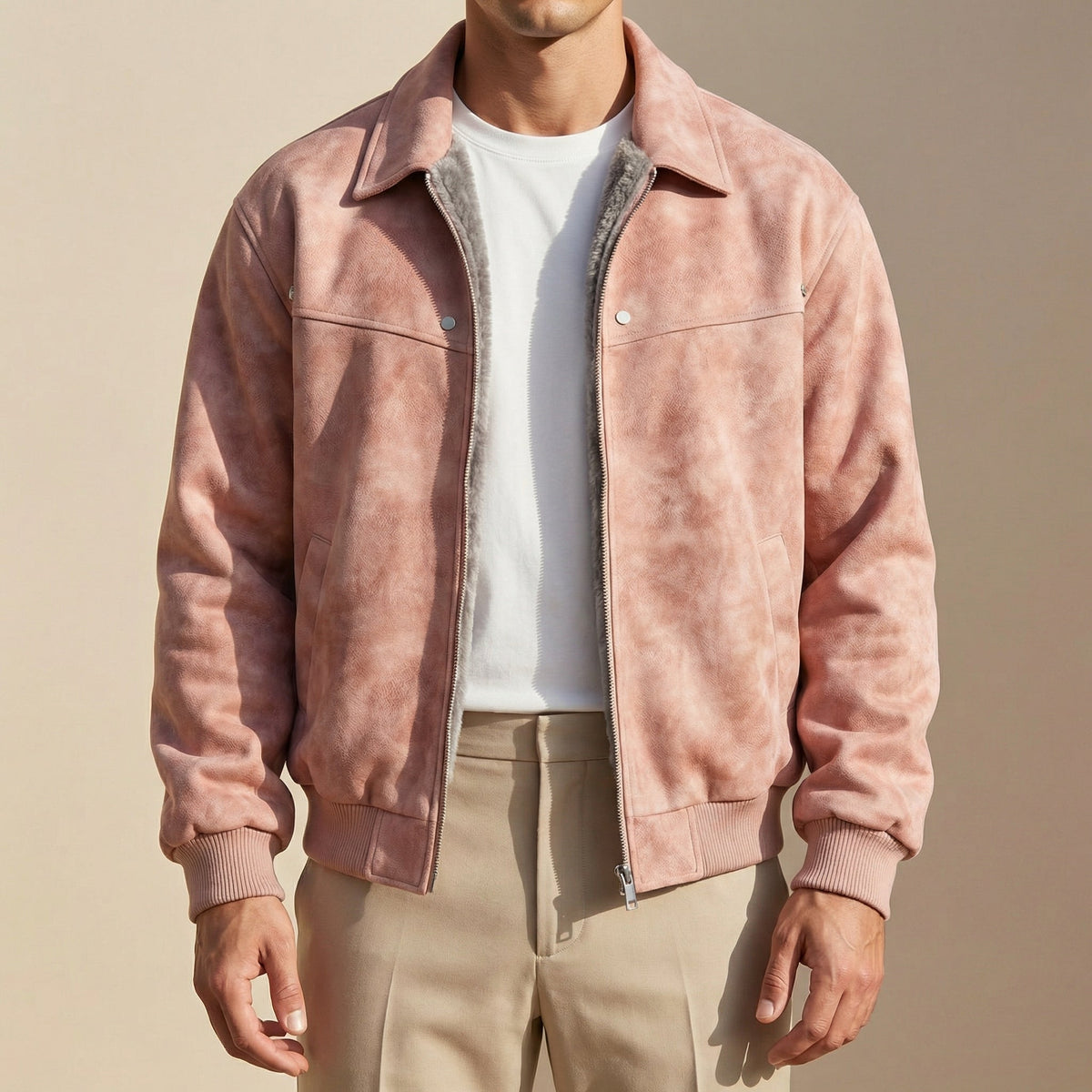 Lammlederjacke
