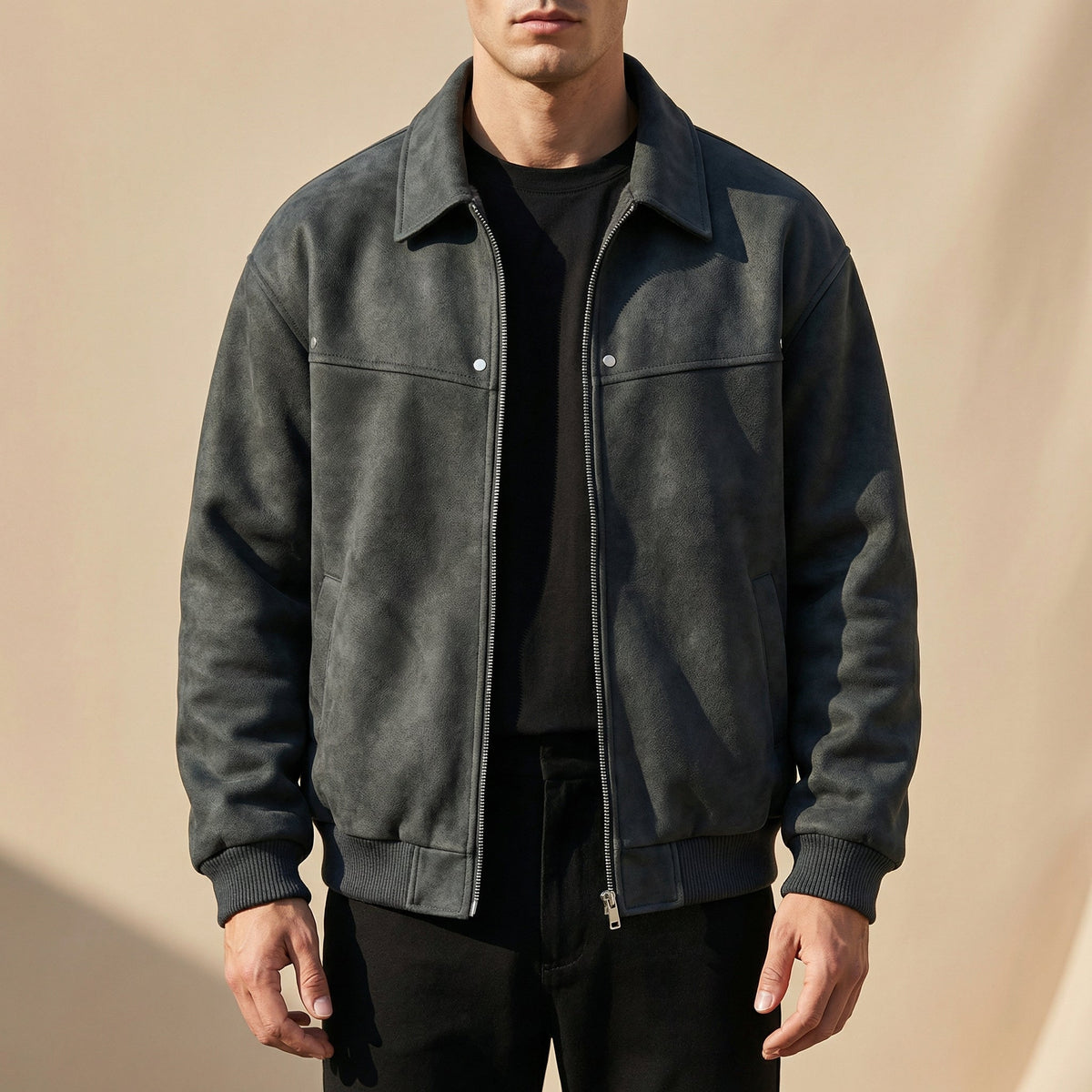 Lammlederjacke