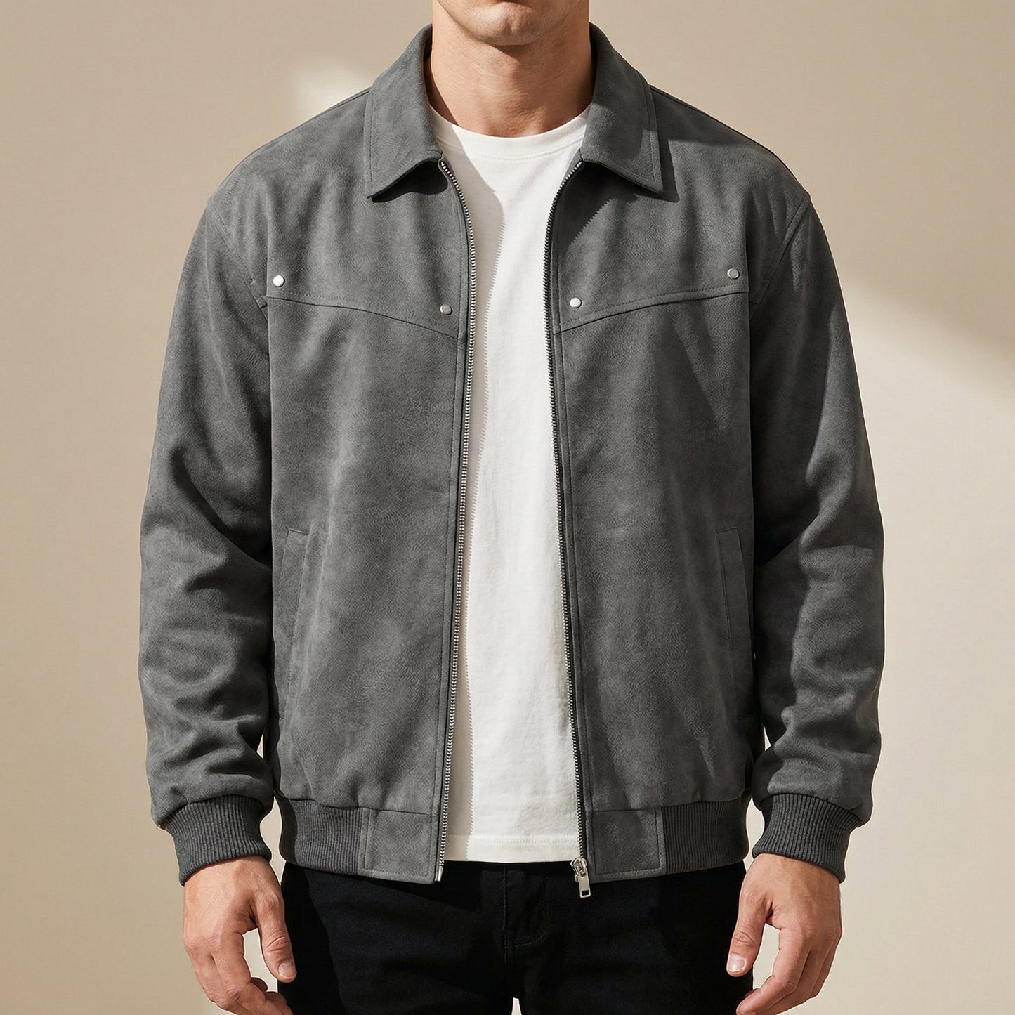 Lammlederjacke