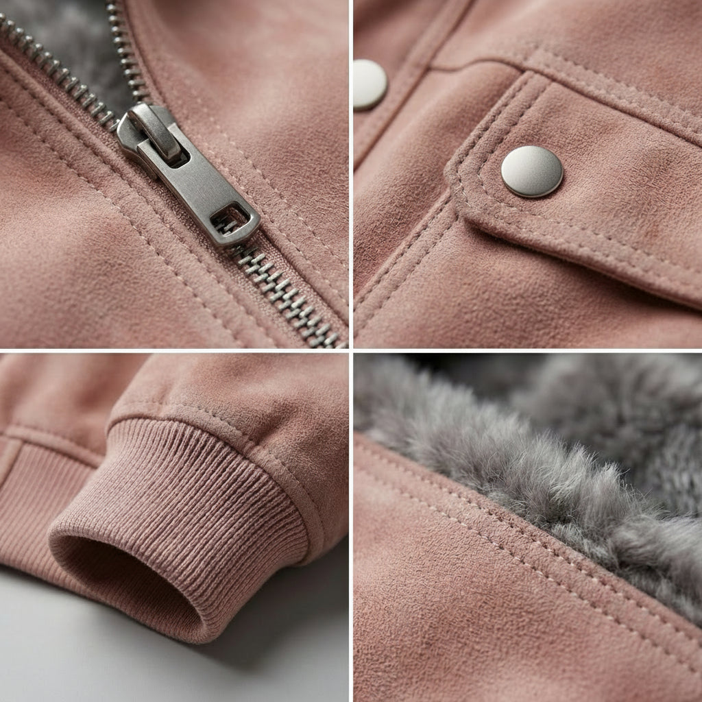 Lammlederjacke