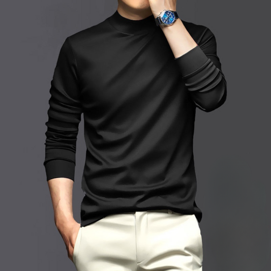 Langarm-T-Shirt für Herren im Slim-Fit