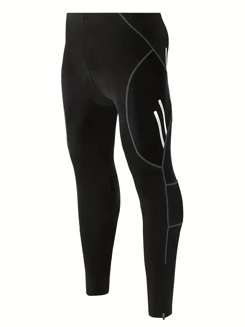 Lange Herren-Radhose mit Gelpolster