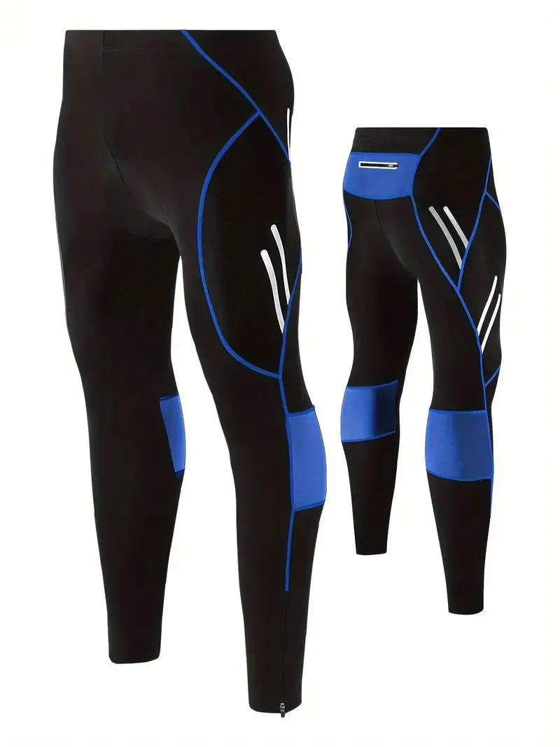 Lange Herren-Radhose mit Gelpolster
