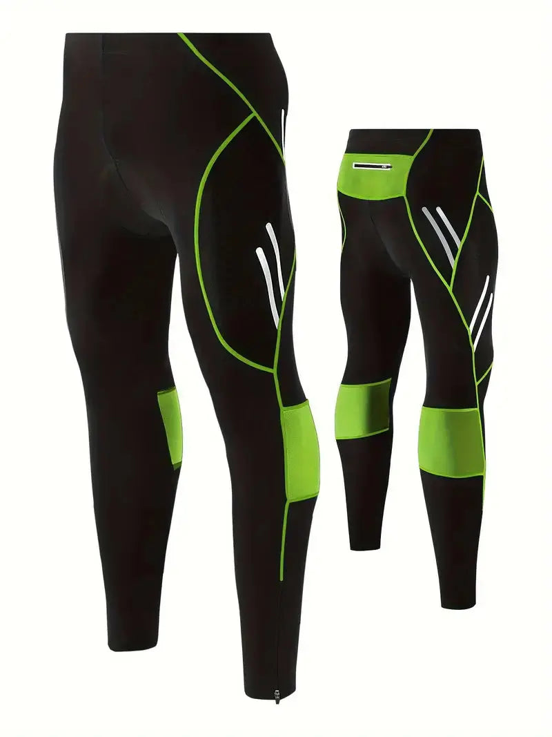 Lange Herren-Radhose mit Gelpolster