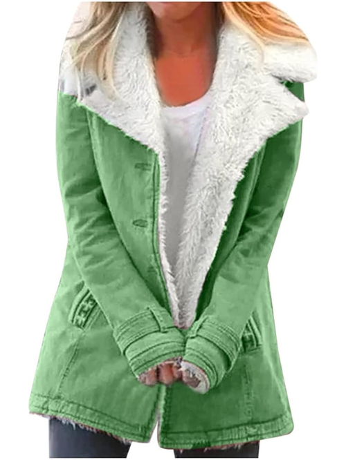 Langer Damenparka – Winterliche Eleganz