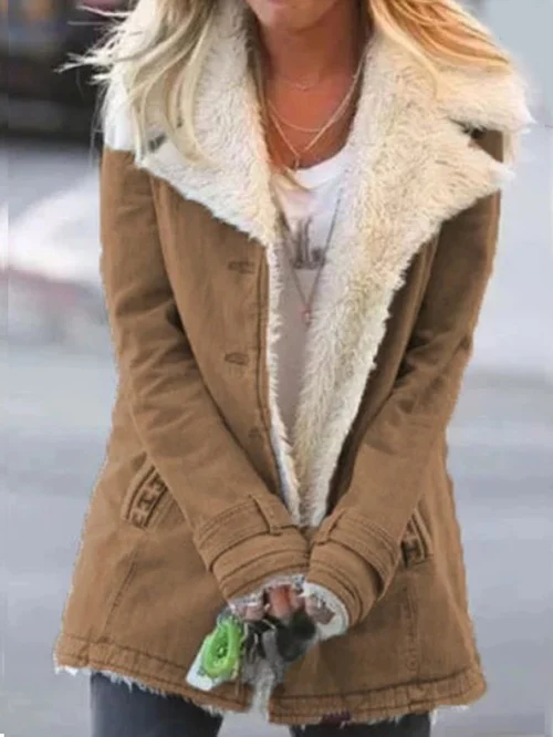 Langer Damenparka – Winterliche Eleganz