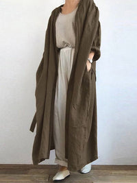 Langer Duster-Mantel für Damen