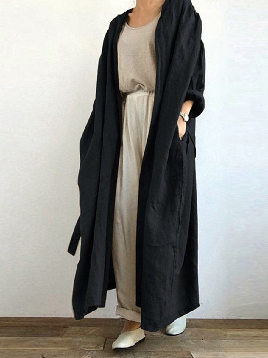 Langer Duster-Mantel für Damen