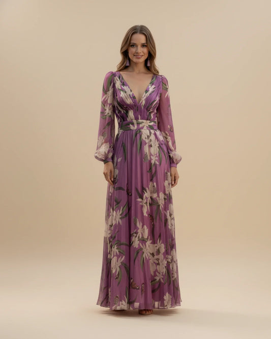 Langes Sommer-Maxikleid für Damen