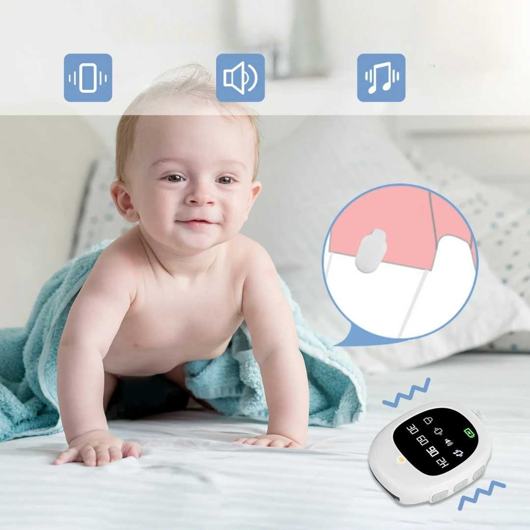 Bettnässer-Alarm mit Vibrationssensor für Kinder